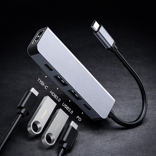 USB-C-Hub mit 4K-HDMI-Anschluss