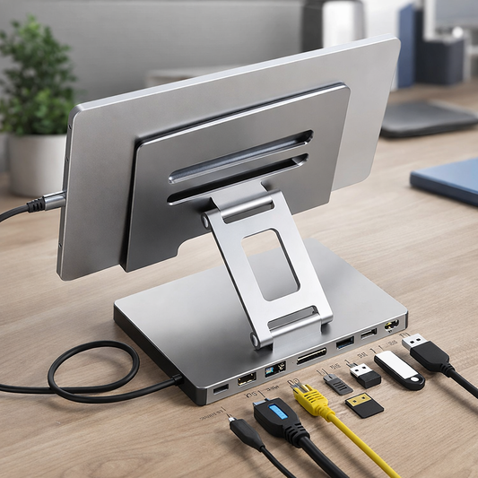 Blueendless iPad-Ständer Typ-C-Dockingstation