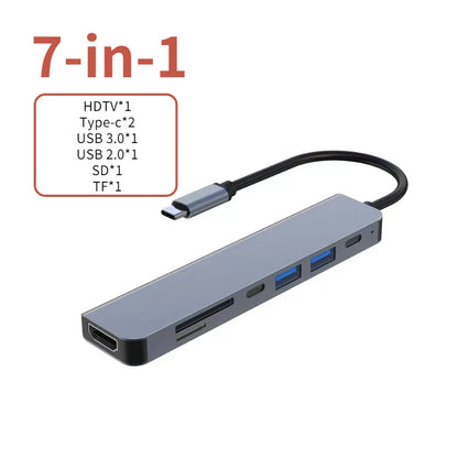 USB-C-Hub mit 4K-HDMI-Anschluss