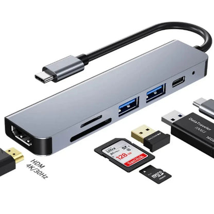 USB-C-Hub mit 4K-HDMI-Anschluss