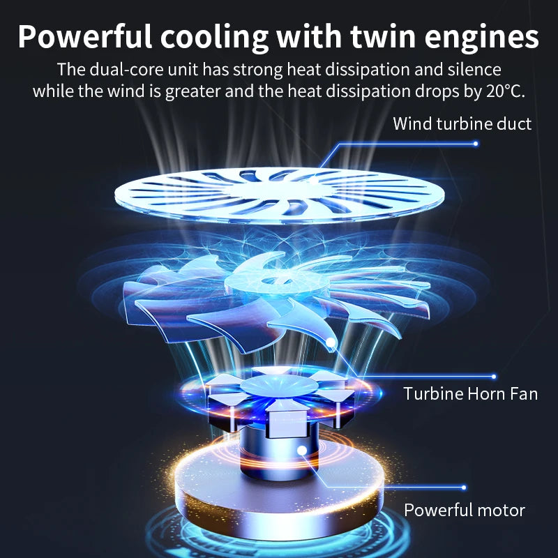 Q100 17-Zoll-Gaming-Laptop-Kühlerlüfter