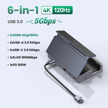 USB-C-Hub Steam Deck Dockingstation