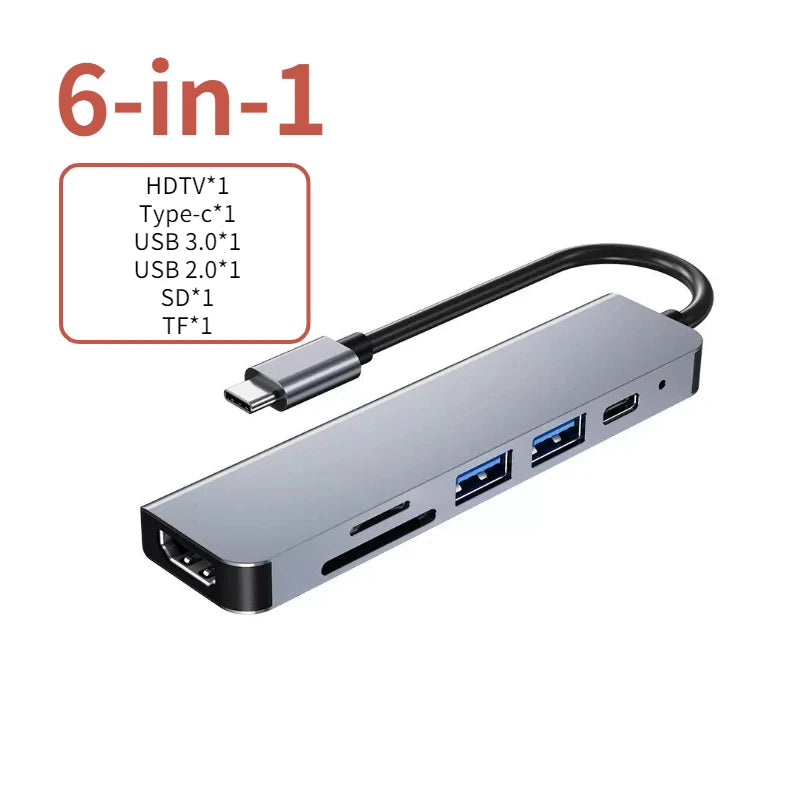 USB-C-Hub mit 4K-HDMI-Anschluss